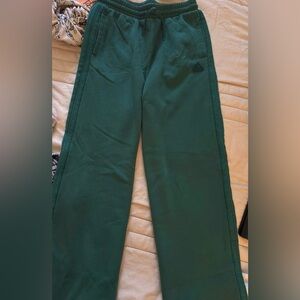 adidas women Green Sweatpants